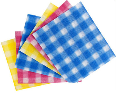 Strofinaccii pieganti di Microfiber degli asciugamani della famiglia W con stampa